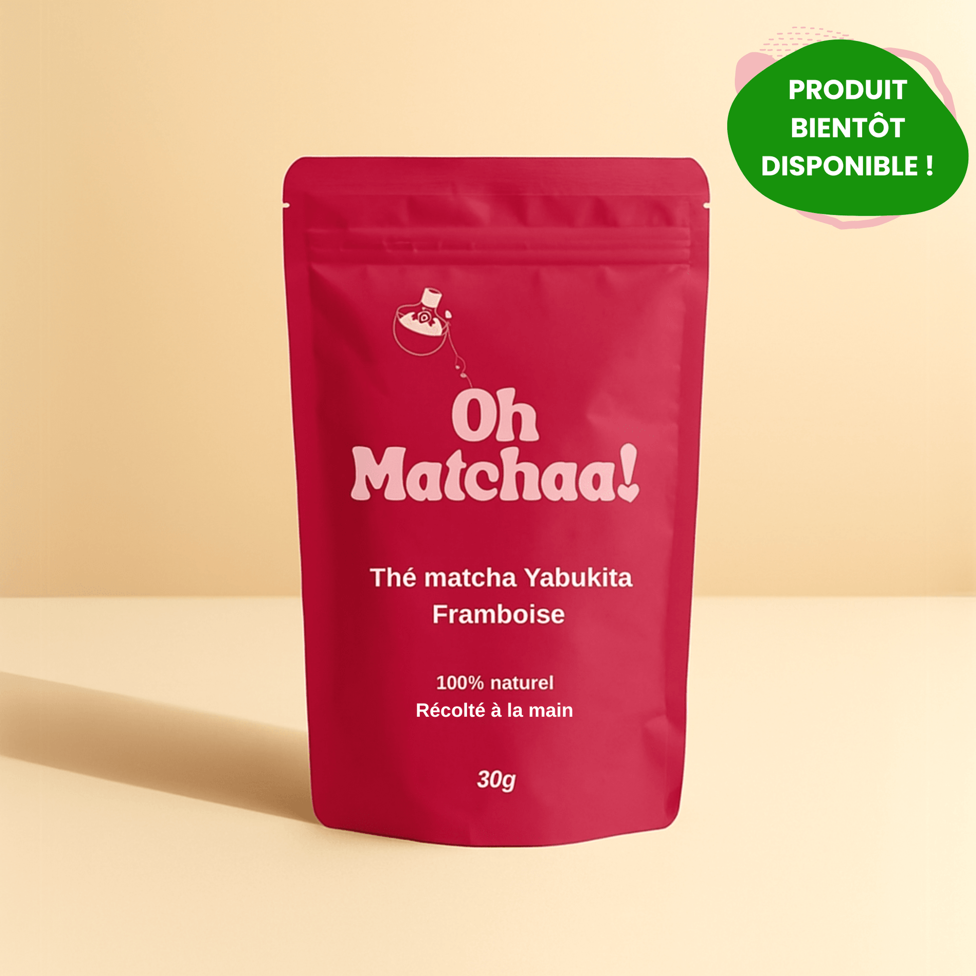 Matcha Cérémonie Framboise - Oh Matchaa!