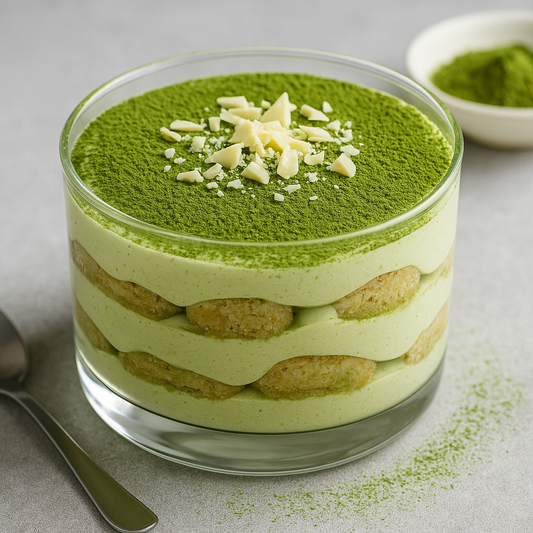 Tiramisu au matcha : recette facile, sans caféine