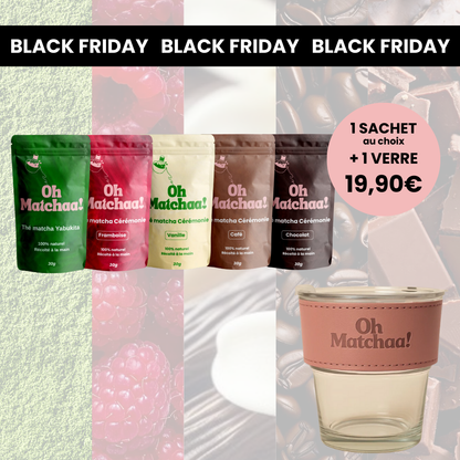 1 matcha + 1 verre à emporter à 19,90€ !