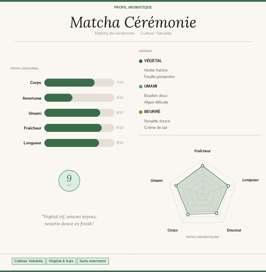 Matcha Cérémonie