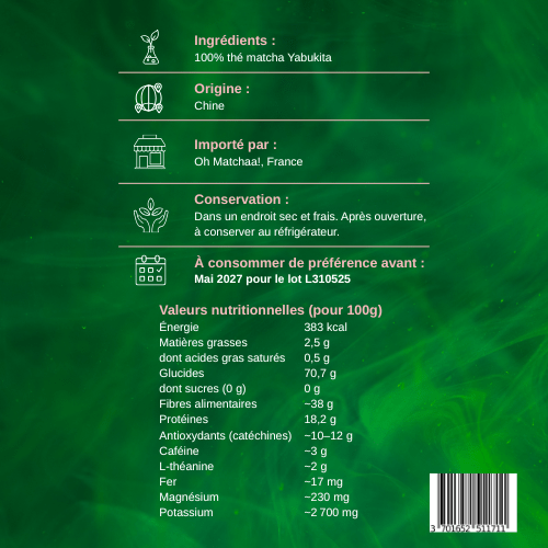 Matcha Cérémonie - Oh Matchaa!